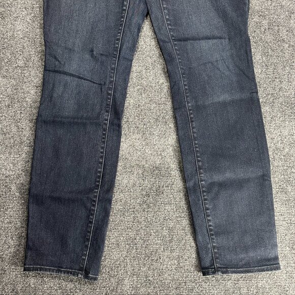 Ann Taylor Jeans Womens 10 The Skinny Curvy Fit Dark Wash Cotton Stretch Pockets - Picture 2 of 7